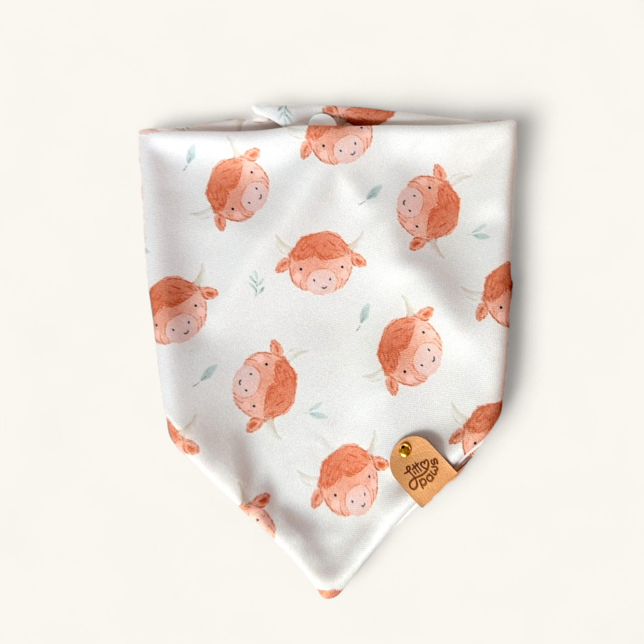 Highland Cow Dog Bandana