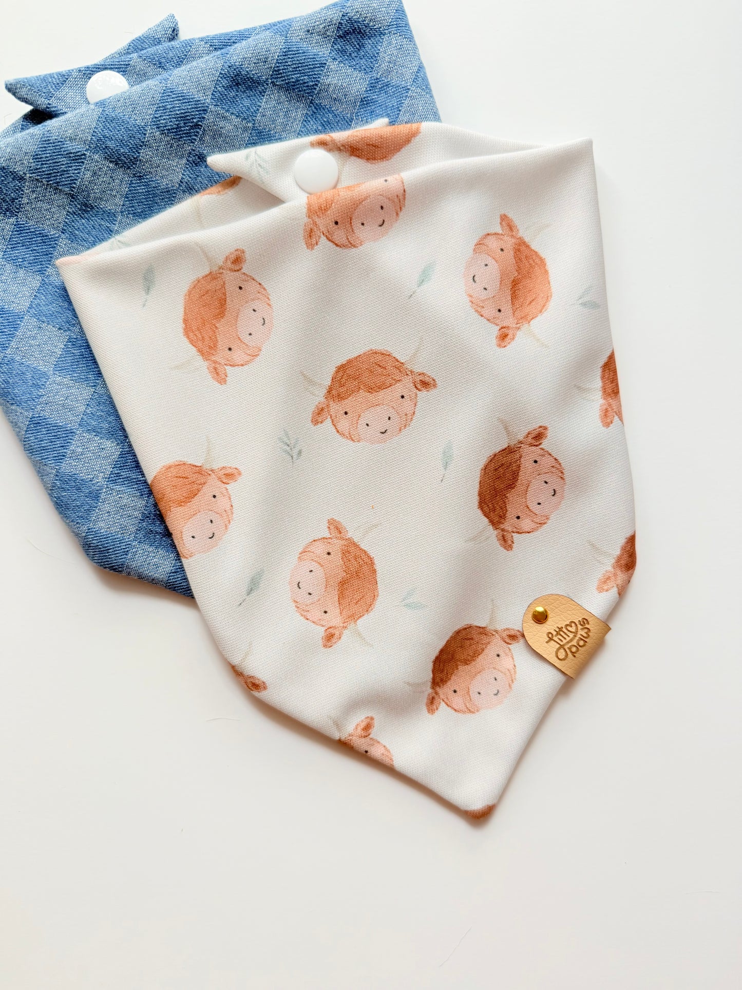 Highland Cow Dog Bandana