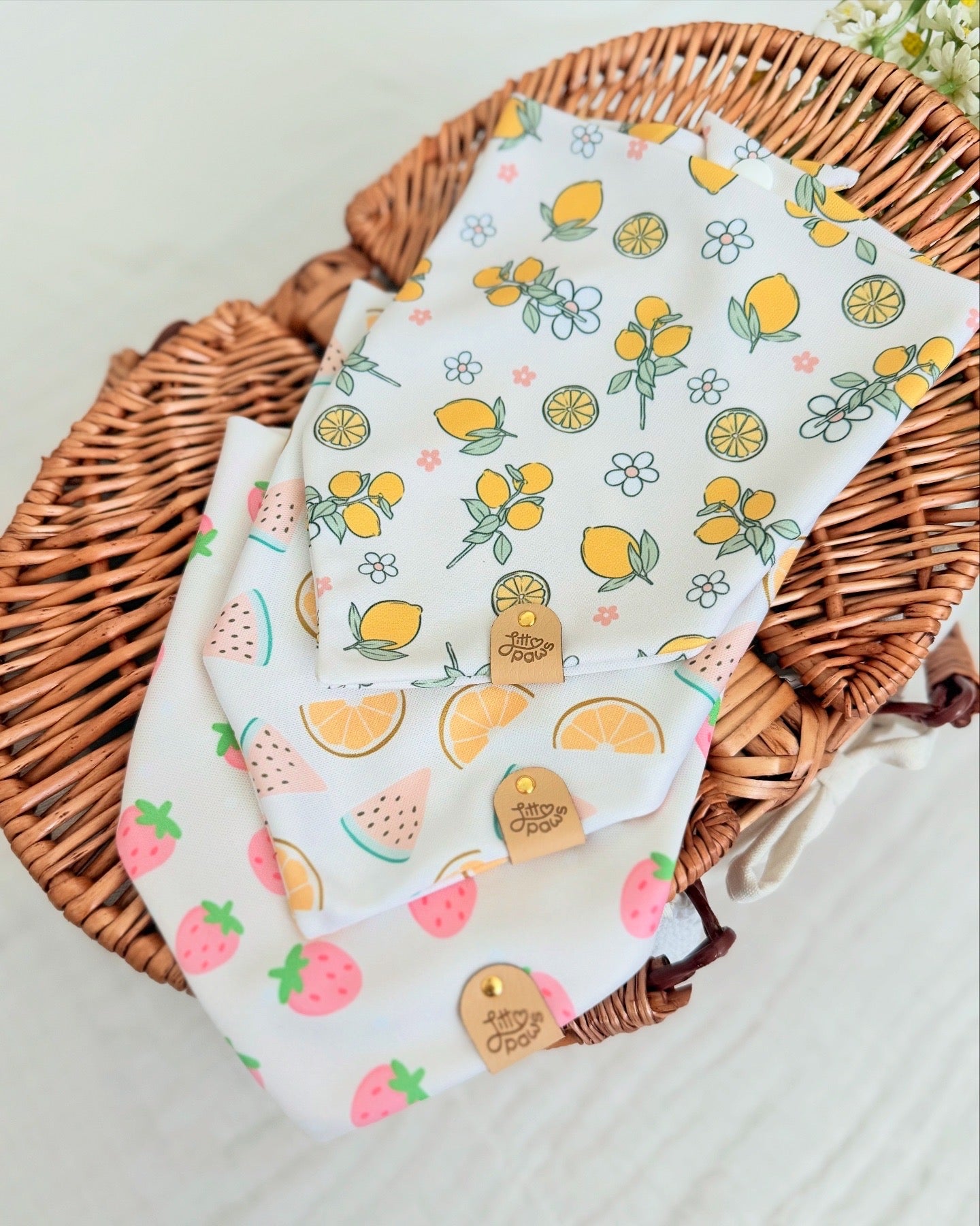Citrus Splash Dog Bandana
