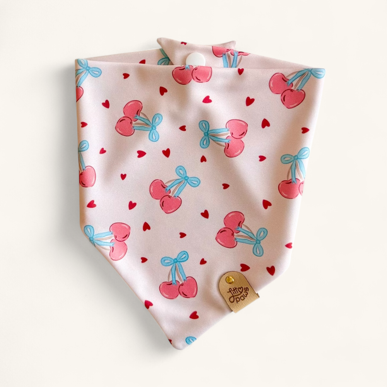 Sweetheart Cherries Pet Bandana
