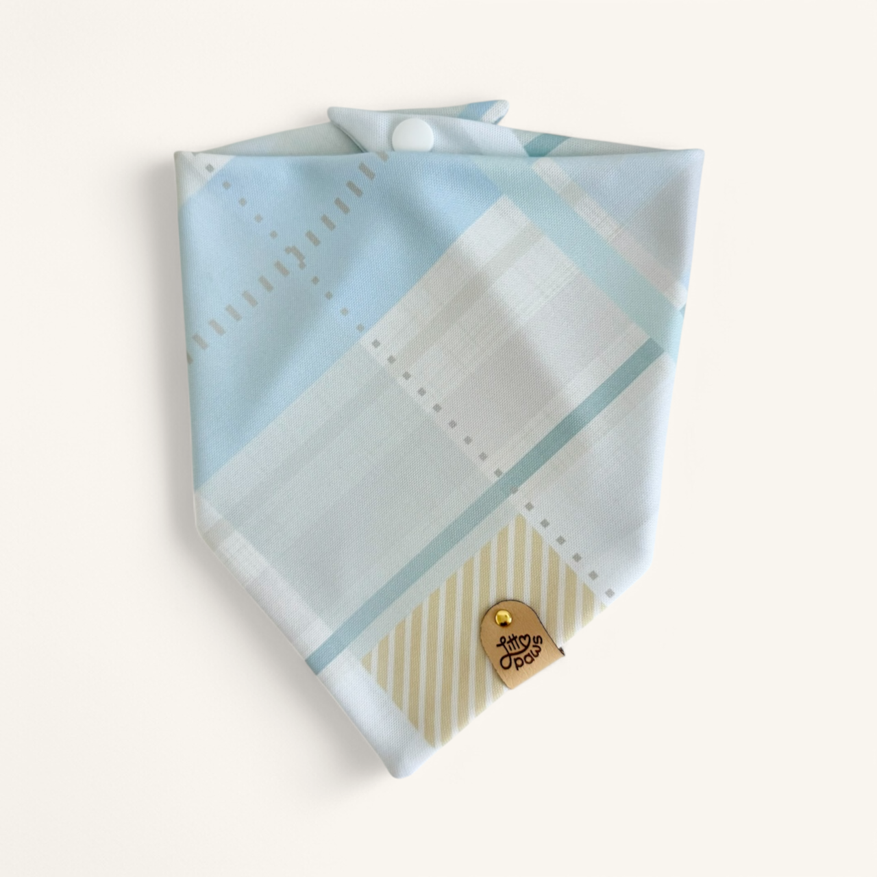 Spring Plaid Dog Bandana