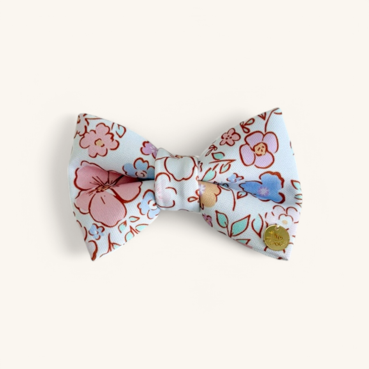 Spring Bloom - Flower Dog Bow
