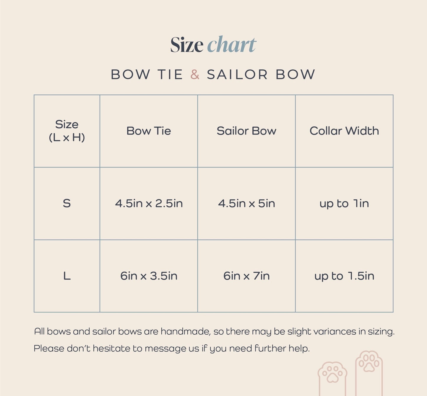 Floral Embroidered Dog Sailor Bow