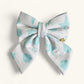 Blue Seashells Pet Bow