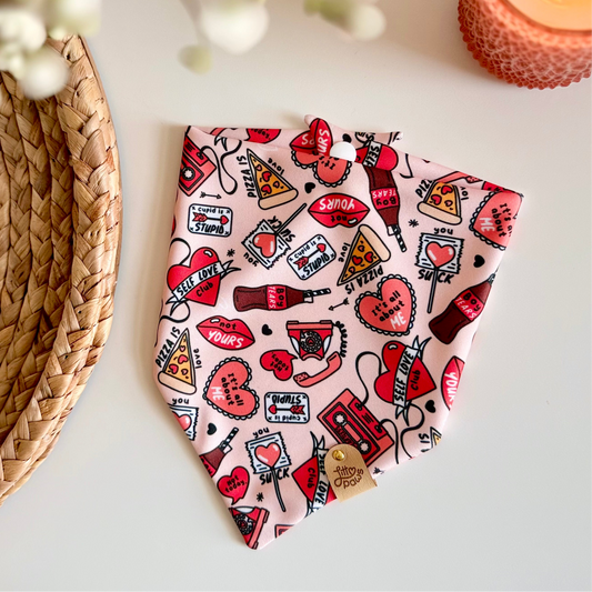 Anti-Valentine Pet Bandana