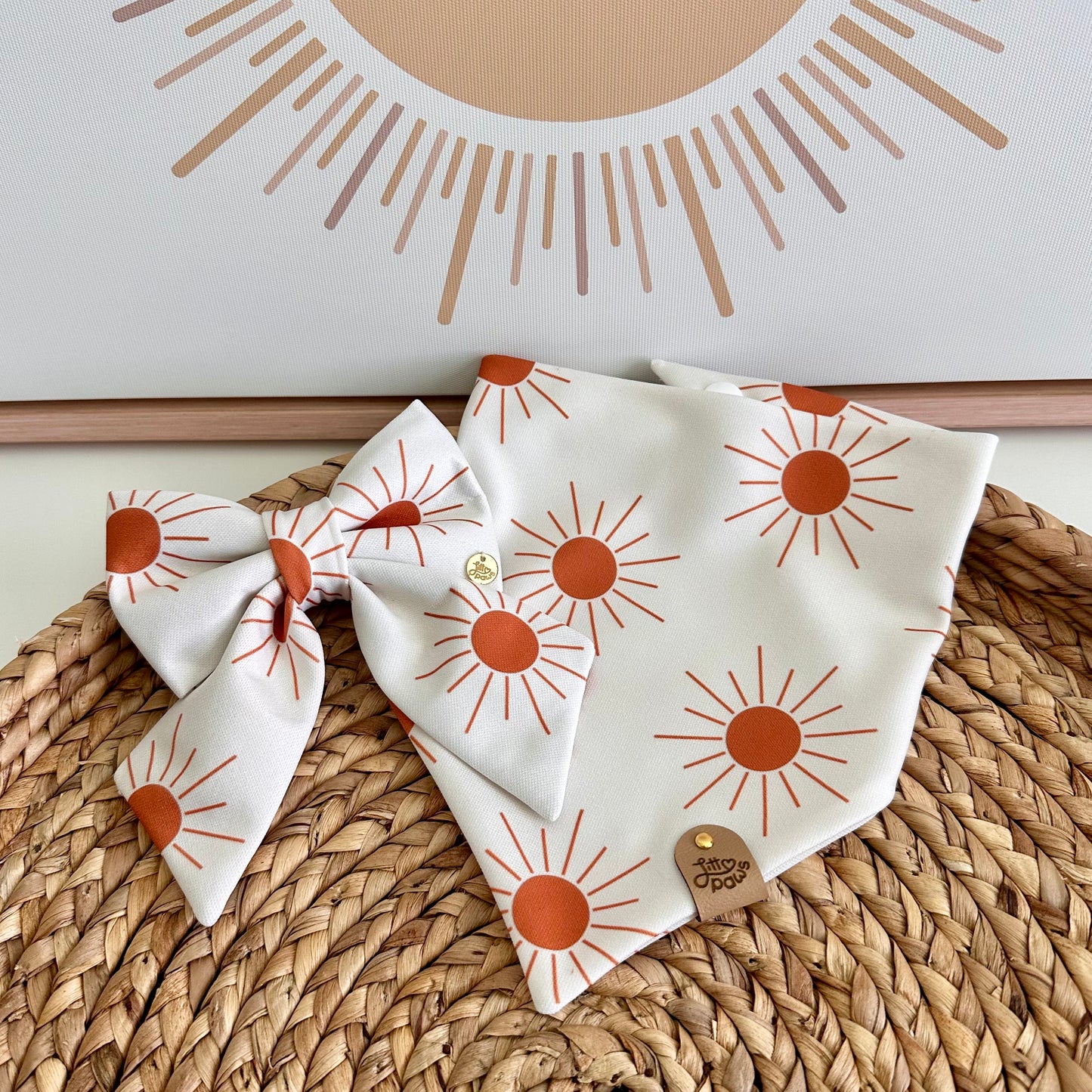 Sunny Skies Pet Bandana