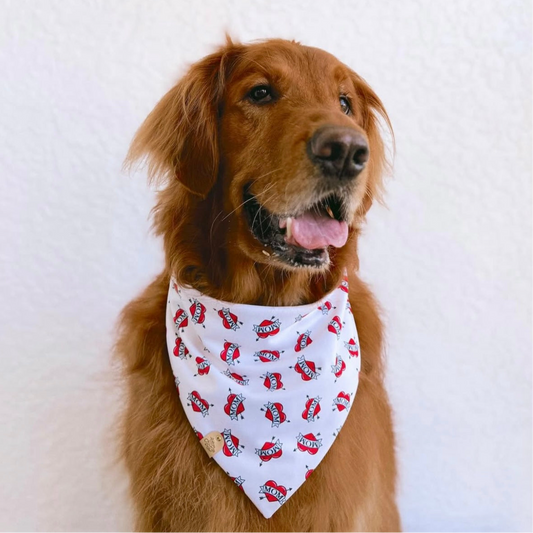 Mom Heart Tattoo Pet Bandana