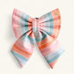 Summer Stripes Pet Bow