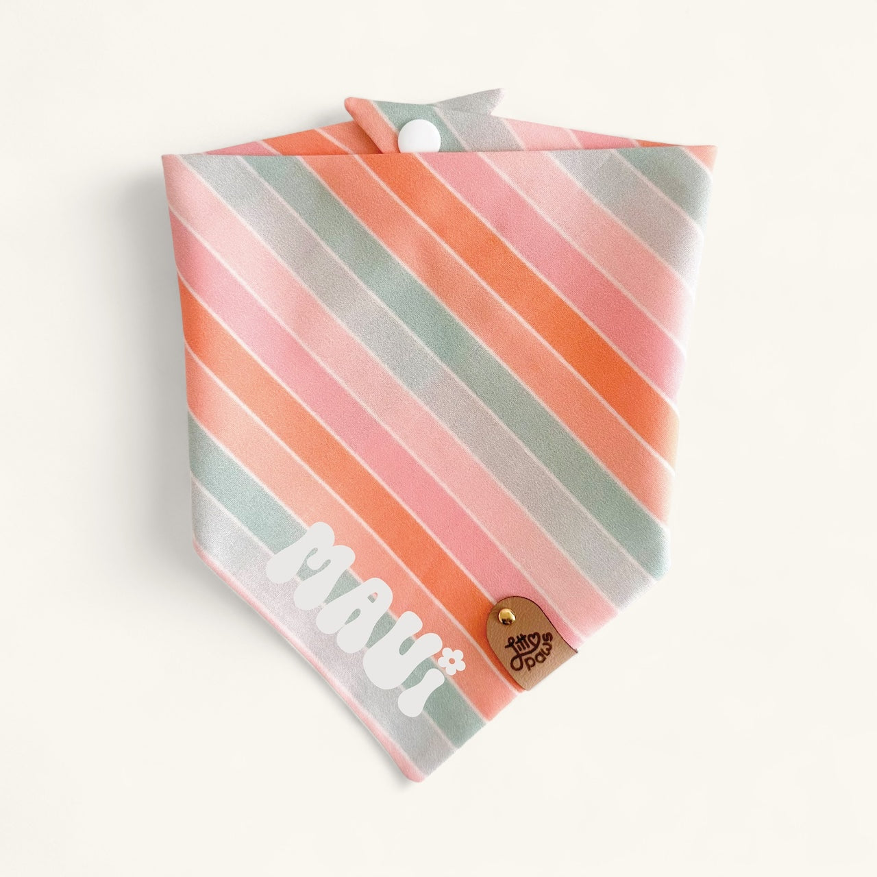 Summer Stripes Pet Bandana