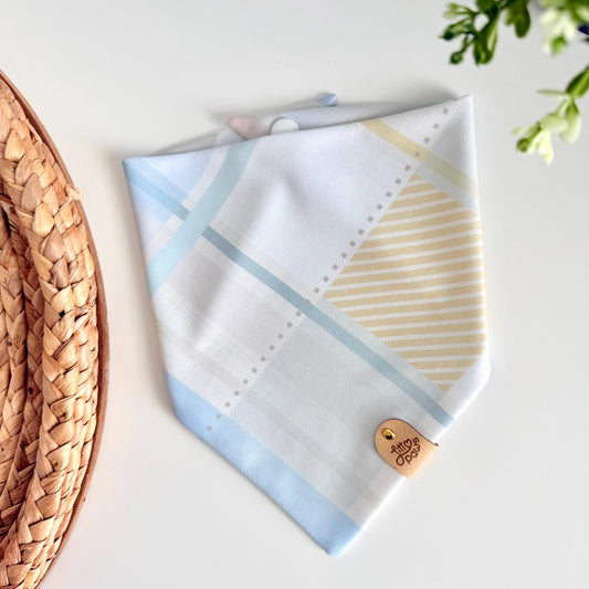 Spring Plaid Dog Bandana