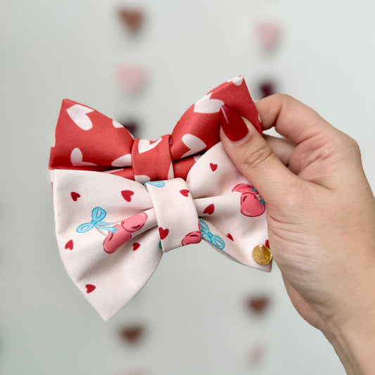 Sweetheart Cherries Pet Bow