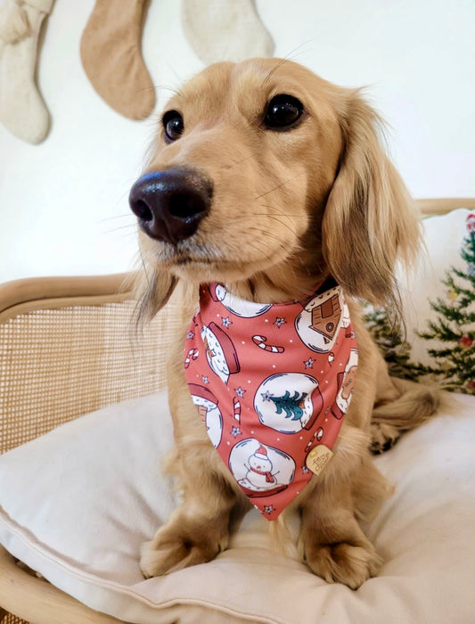 Christmas Snow Globe Pet Bandana