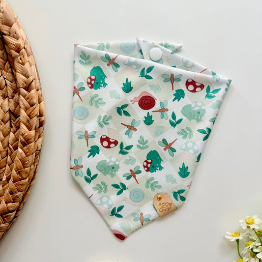 Green Nature Dog Bandana