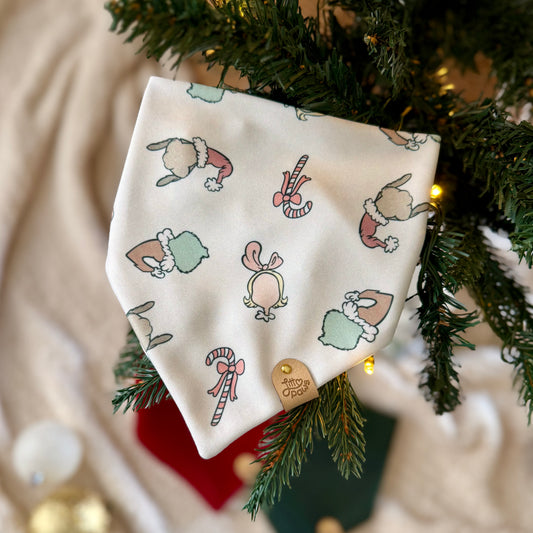 Holiday Grouch Pet Bandana