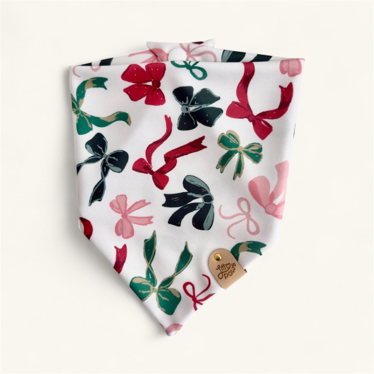 Christmas Bows Pet Bandana