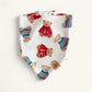 Cozy Christmas Bears Pet Bandana