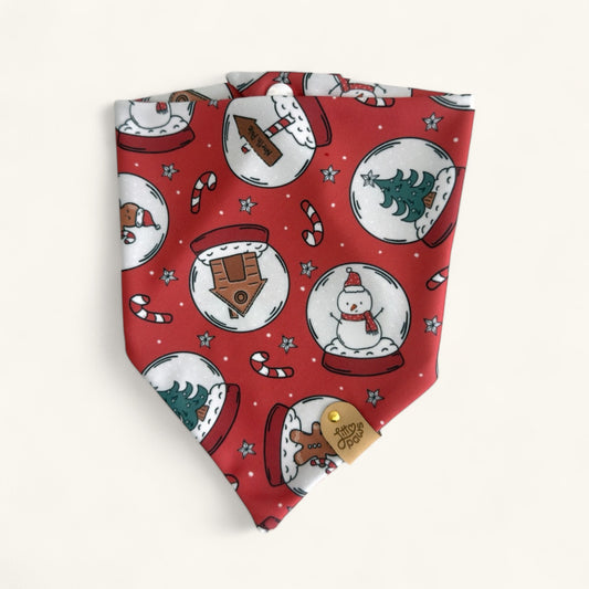 Christmas Snow Globe Pet Bandana