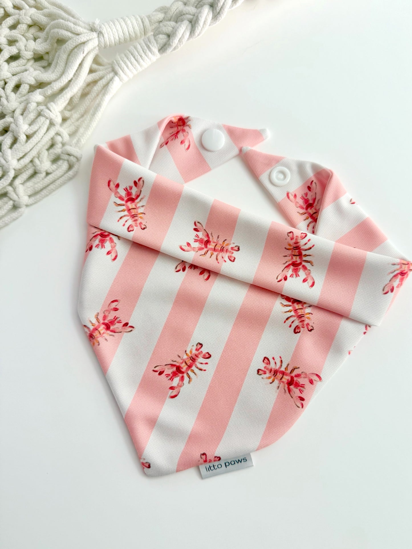 Lobster Roll Dog Bandana
