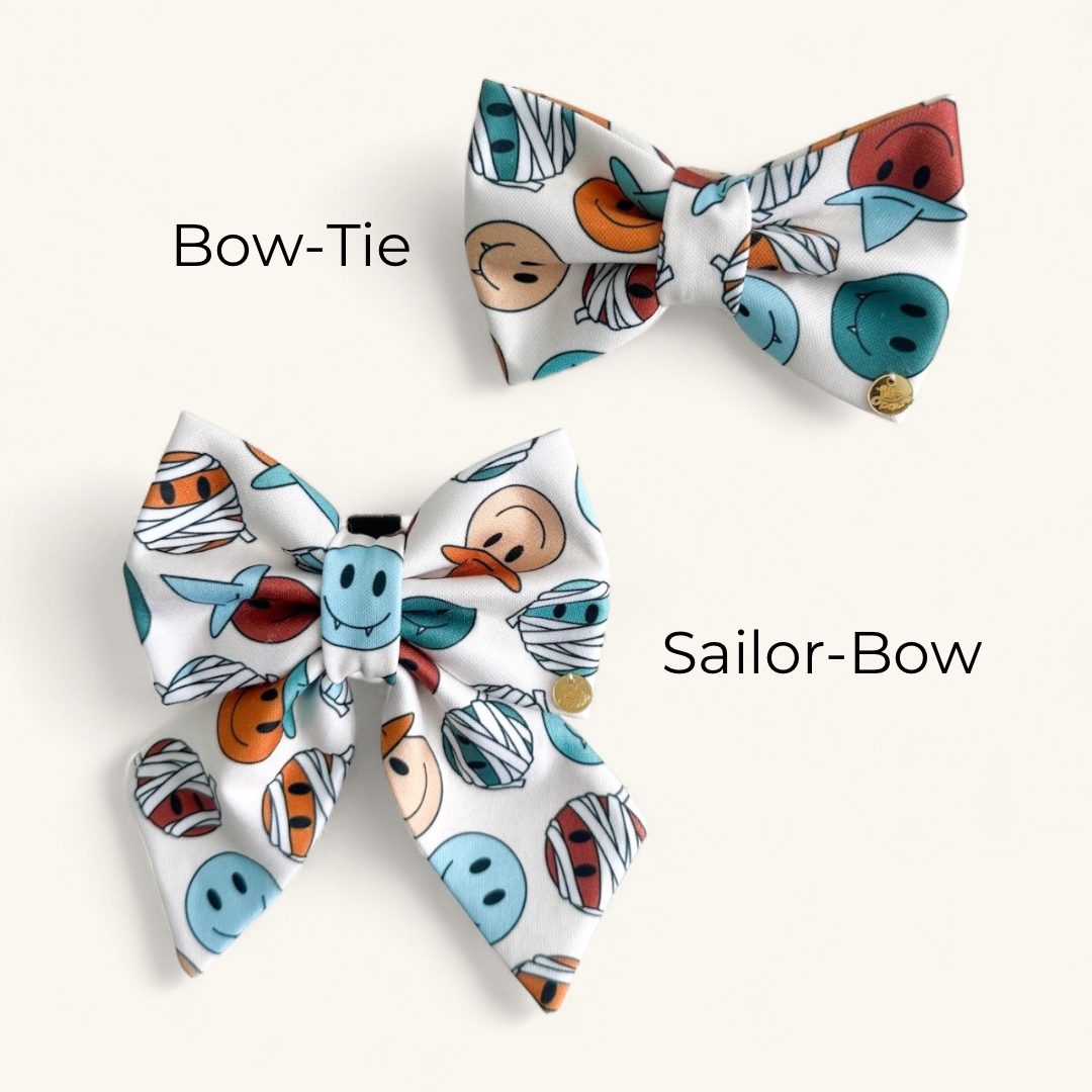 Spooky Smiles Pet Bow