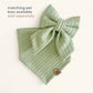 Light Earthy Green Pet Bandana